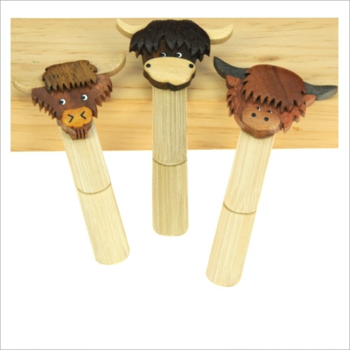 5007-HC : Highland Cow Bookmarks (Pack Size 72) Price Breaks Available